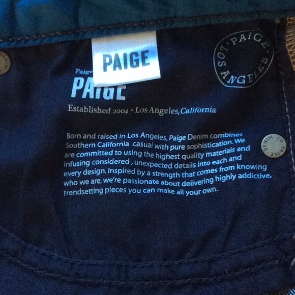 Paige jeans like new - Picture 5 of 13